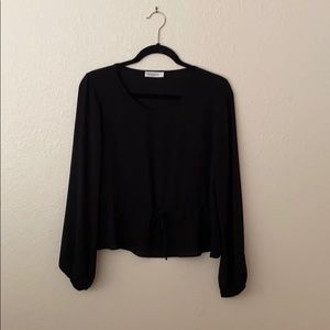 Cute Black Blouse